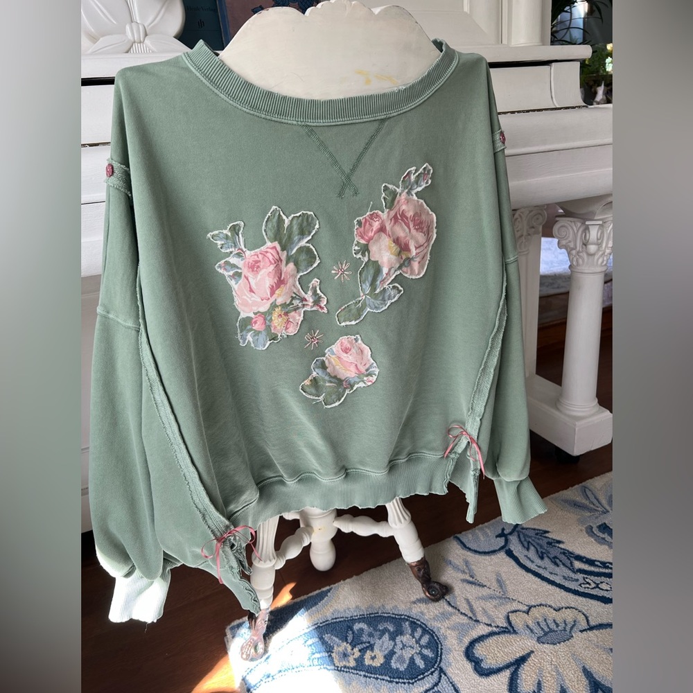 Refashioned American Eagle sweatshirt